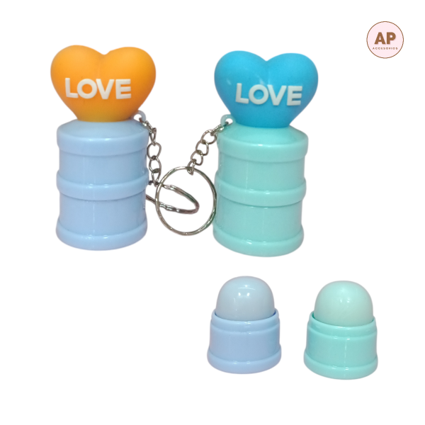 Producto - BALSAMO LLAVERO CORAZON LOVE
