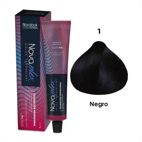 Producto - Novalook - Novaplex Coloración Permanente en Crema Numero 1