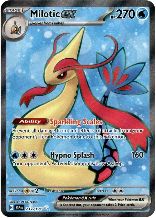 Producto - Milotic ex - 217/191 - Surging Sparks - Holo