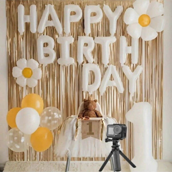 Producto - GUIRNALDA BLANCA HAPPY BIRTHDAY