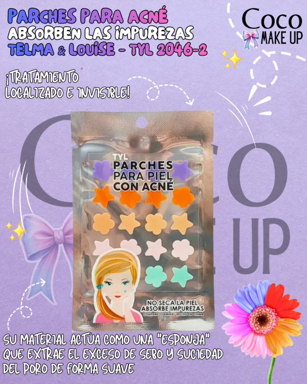 Producto - PARCHES PARA ACNÉ (HIDROCOLOIDES) - TELMA Y LOUISE - TYL 2046-2