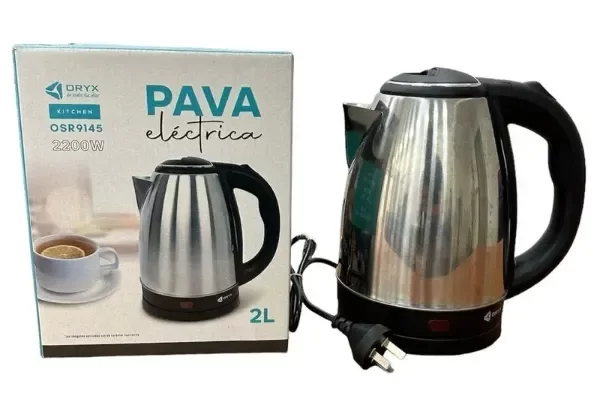 Producto - Pava eléctrica Oryx (sin corte de mate)