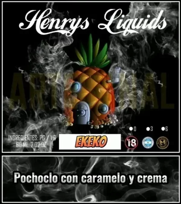 Producto - Henry Ekeko pochoclo con caramelo 120 ML