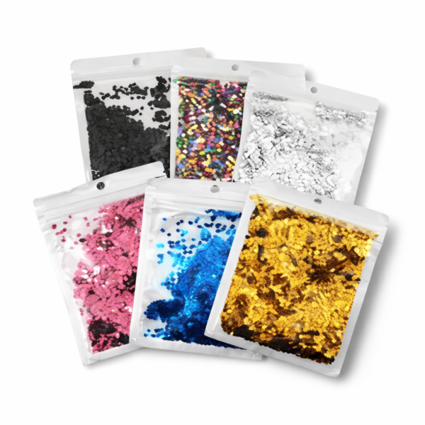 Producto - Confetti Metalizado Hexagonal para Decoración - Bolsa 10 g