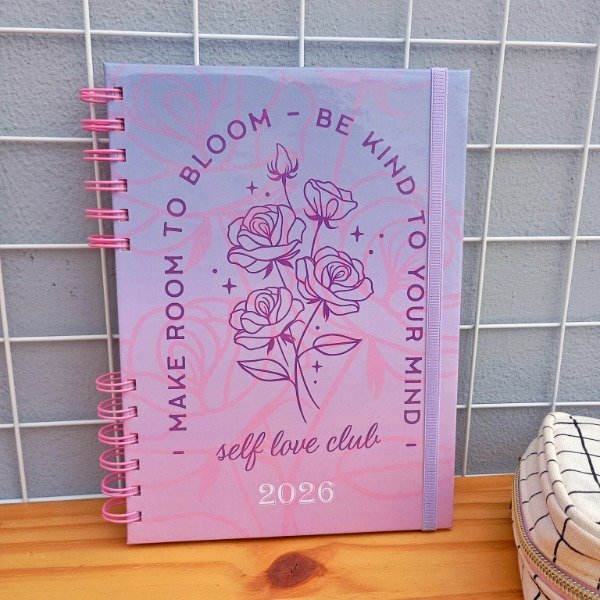 Producto - Agenda dos días por hoja 2026 Self Love