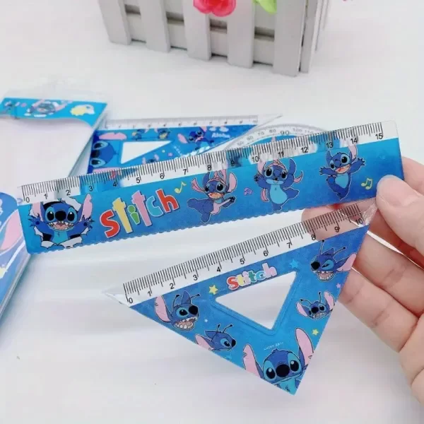 Producto - Set De Geometria 4 Reglas Disney Stitch Vuelta Al Cole