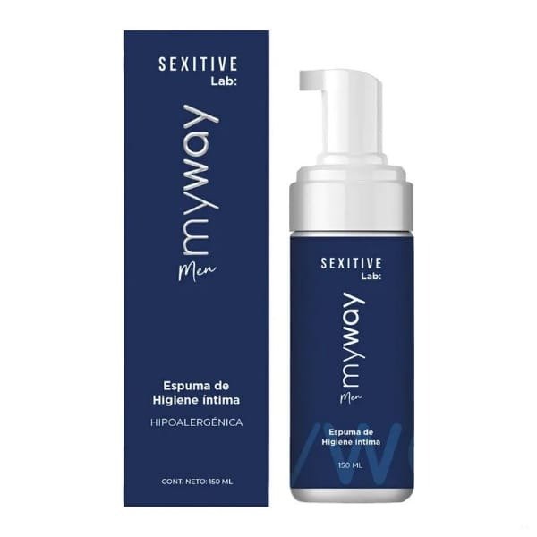 Producto - Espuma Higiene Íntima Masculina 150ml / My Way Men Hipoalergénica