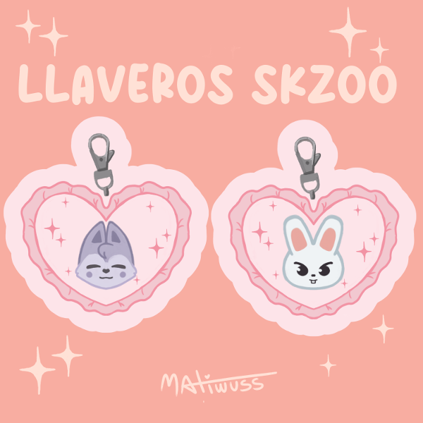 Producto - llavero skzoo LIQUIDACION