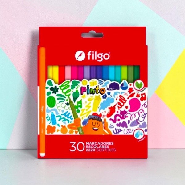 Producto - Marcadores 2220 Filgo 30 Colores Surtidos