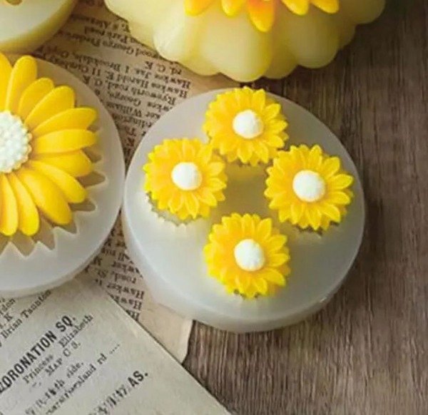 Producto - Molde silicona 4 margaritas