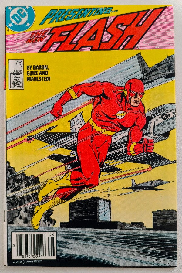 Producto - Flash #1 (1987) - Clásico 1er número con el debut de Wally como el nuevo Flash