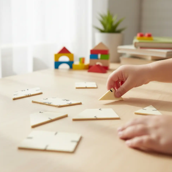 Producto - Set de figuras con marcaciones por lados y ángulos  - Táctil y Alto Contraste - - 0