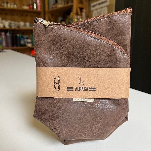 Producto - Yerbera más azucarera Marrón veteado