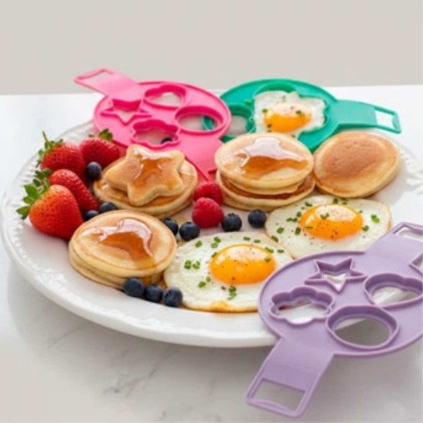 Producto - Molde para huevos y panqueques con forma 16x16cm
