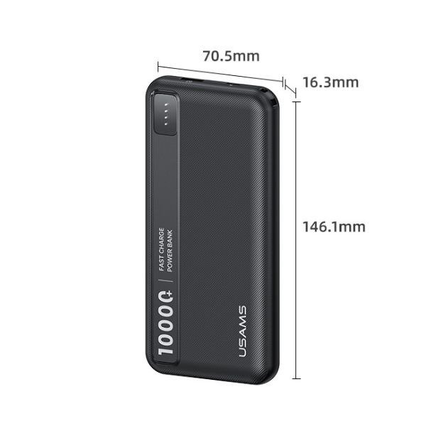 Producto - POWER BANK - 10KCD26201 - 10000 MAH A+C DUAL "USAMS" - 1