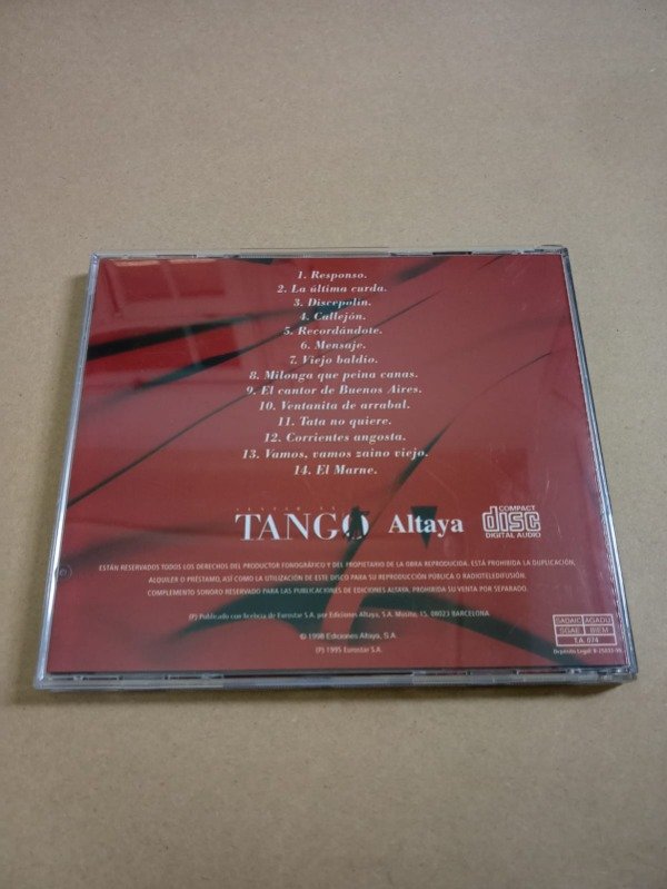 Producto - Responso - A. Troilo E. Rivero R. Goyeneche y otros - Altaya 1995 - 1