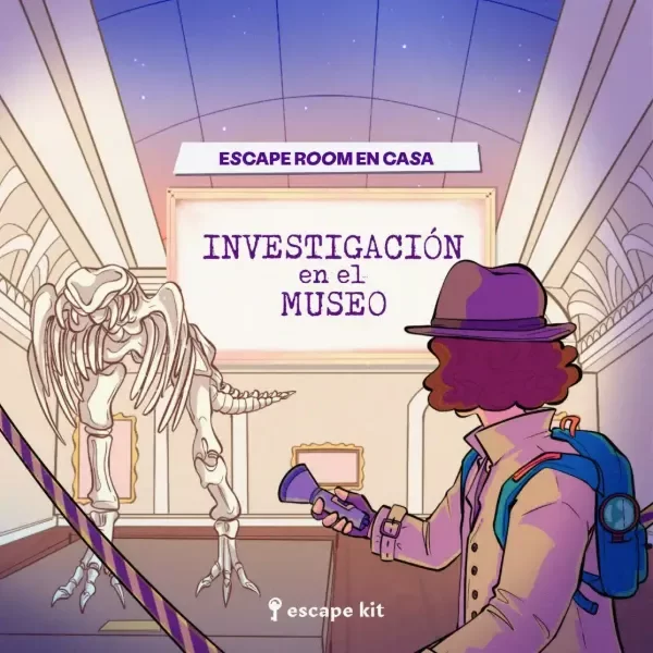 Producto - Investigación En El Museo - Sala Escape Room En Casa - 4-12 años