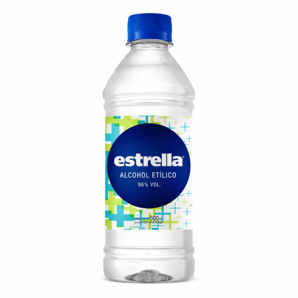 Producto - Alcohol Etílico Estrella 500ml.