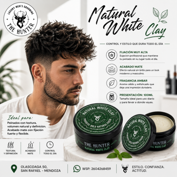 Producto - Natural White Clay
