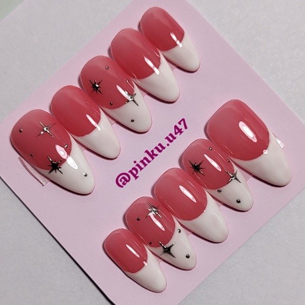 Producto - French y destellos (Almendras largas)