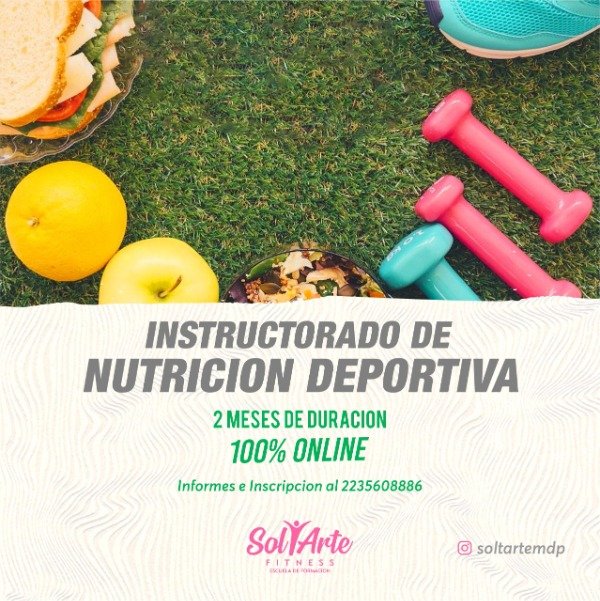 Producto - INSTRUCTORADO DE NUTRICION DEPORTIVA