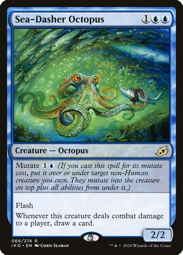Producto - Sea-Dasher Octopus #66  Ikoria: Lair of Behemoths