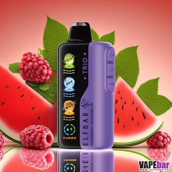 Producto - Elfbar Trio 40000 puff Raspberry Watermelon