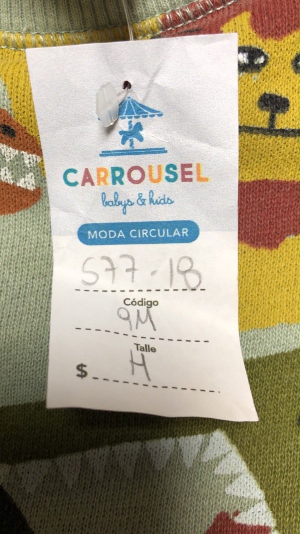 Producto - Buzo con estampa animales Zara 9 Meses - 3