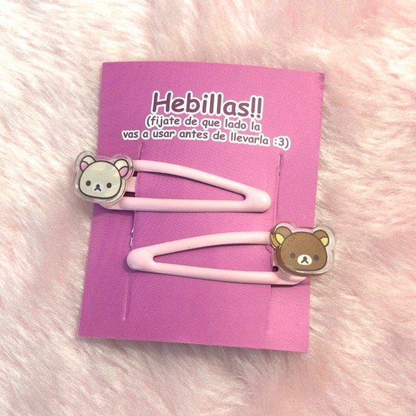 Producto - Hebillas Rilakkuma