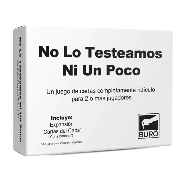 Producto - No Lo Testeamos Ni Un Poco