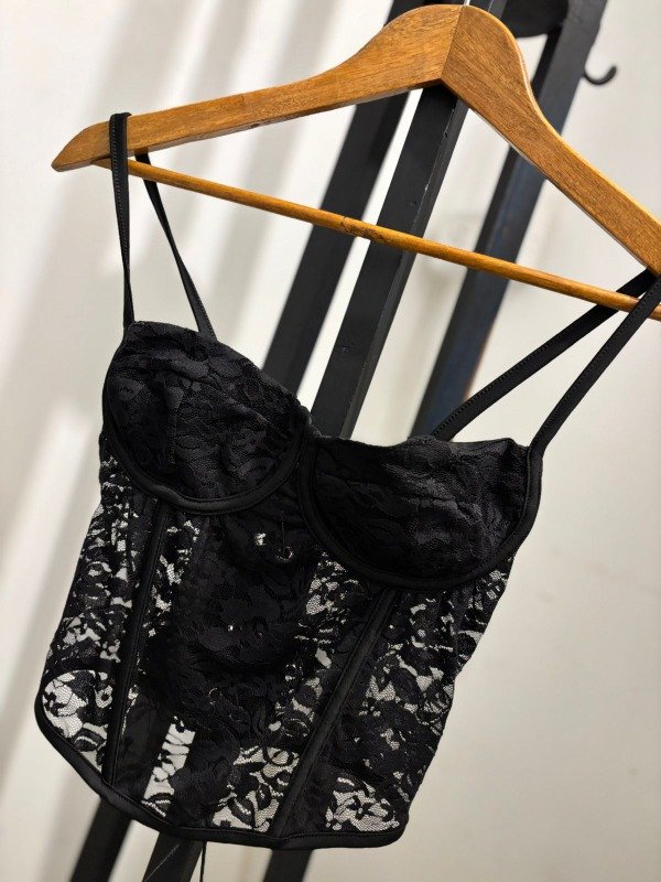 Producto - TOP ENCAJE CORSET