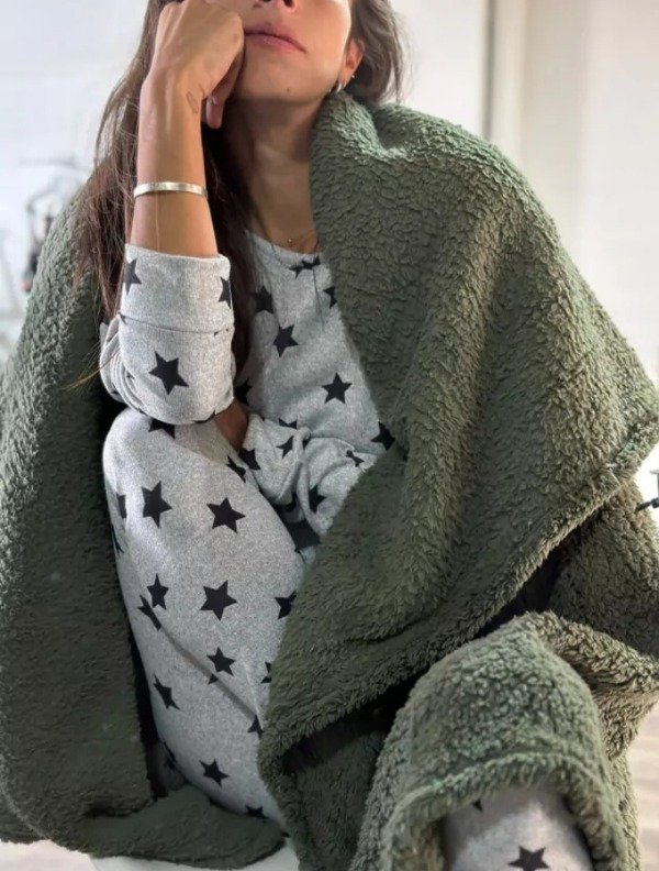 Producto - Manta Polar Verde