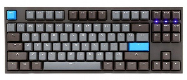 Producto - Teclado Mecanico Ducky One 2 TKL Skyline Teclas gris oscuro Interruptor rojo Ing