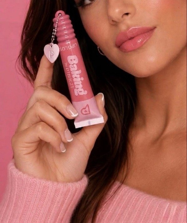 Producto - Labial + Dije - Lip Gloss Baking Pink 21 - Elegir tono