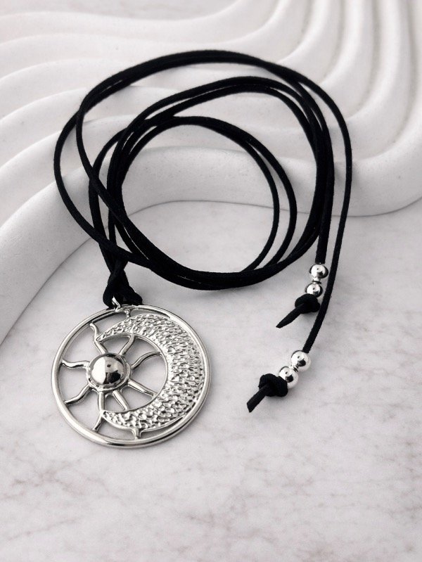 Producto - CHOCKER DE GAMUZA NEGRO 8011