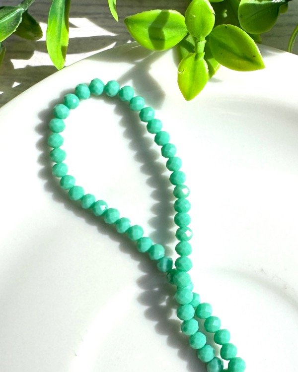 Producto - TIRA CRISTAL DE ROCA VERDE 3MM
