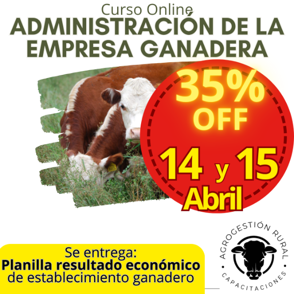Producto - Curso online Administración de la Empresa Ganadera