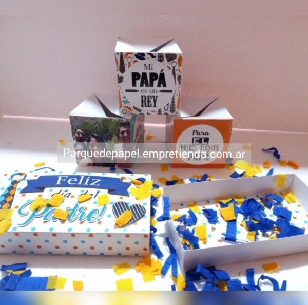 Producto - Cajita Explosiva para Papá