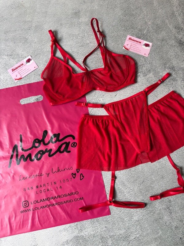 Producto - CONJUNTO KAROL ROJO - 6