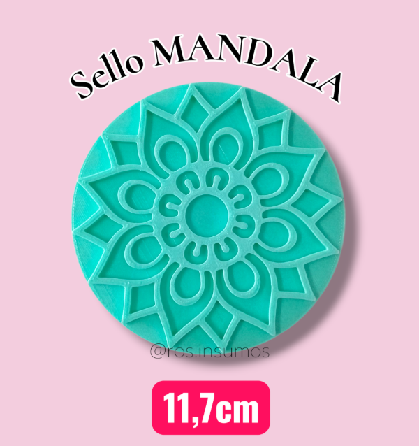 Producto - SELLO MANDALA 11,7CM