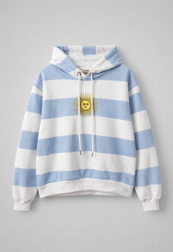 Producto - Buzo Sol de Mayo celeste