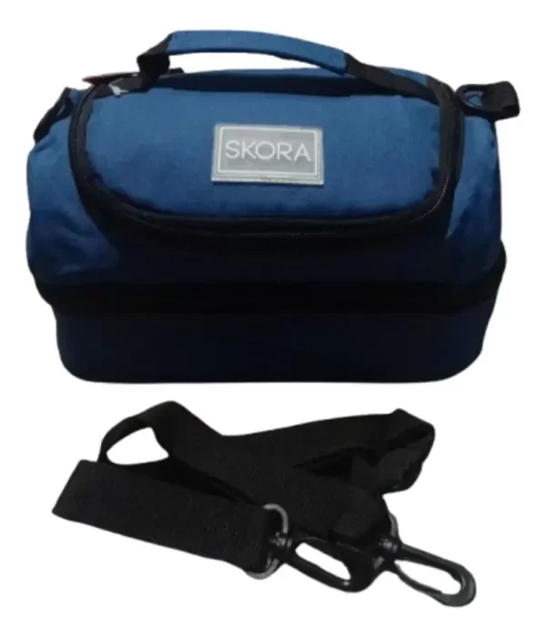 Producto - Skora Lunchera Escolar 2 Compartimentos (azul)