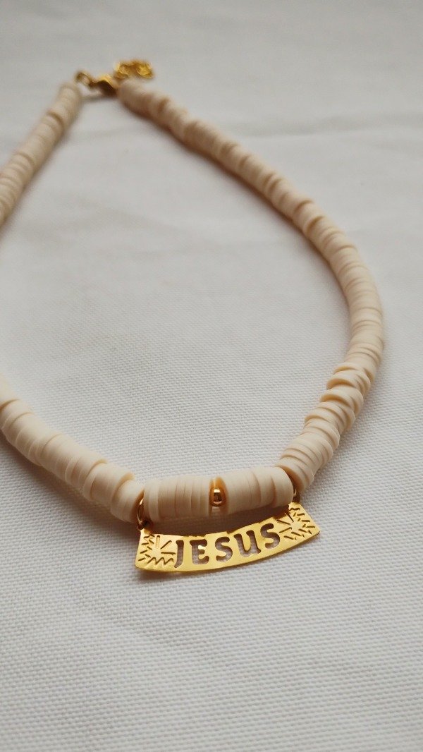 Producto - Collar chapita Jesús