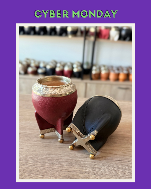 Producto - MATE TORPEDO BASE ALPACA Y ESFERAS DE BRONCE