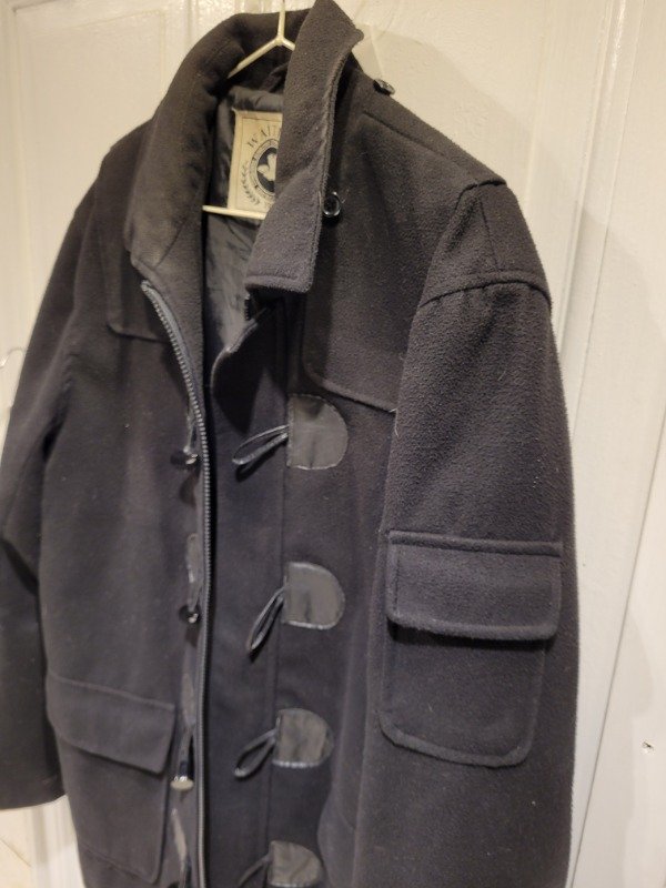 Producto - Montgomery WAITING negro de paño Talle L - PRECIO: 130X - 2