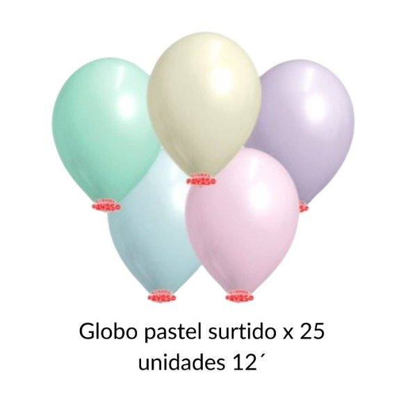 Producto - Globos latex surtido x 25 unidades