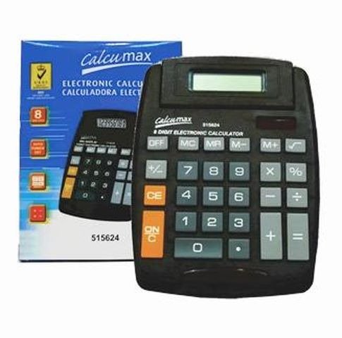 Producto - CALCULADORA 8 DIGITOS 19X14CM CALCUMAX