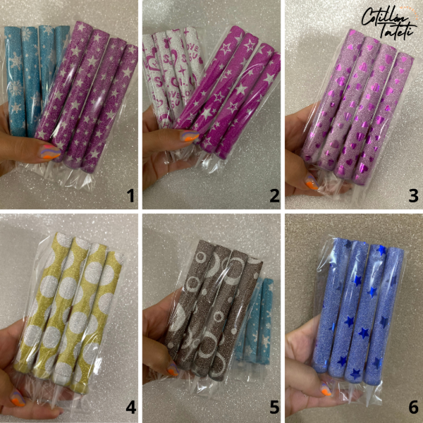 Producto - BENGALAS GLITTER - 4 UNIDADES