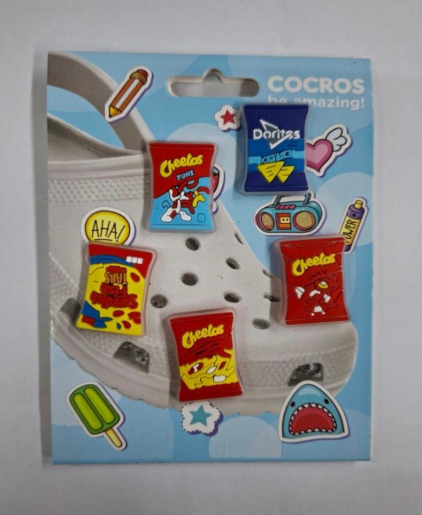 Producto - PINS PARA CROCS - SNACKS