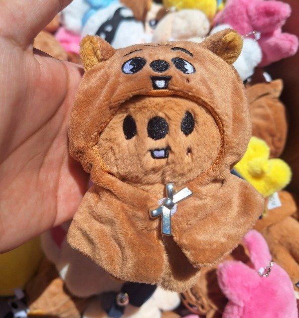 Producto - Colgante de peluche SKZOO "QUOKKA" con capita